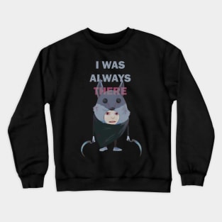 puss in boot egg wolf death Crewneck Sweatshirt